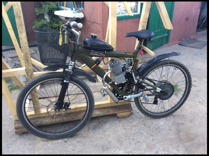 Веломотор стелс ф50