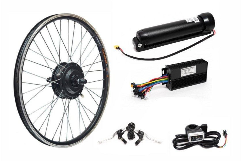 Редукторный мотор для велосипеда 350вт