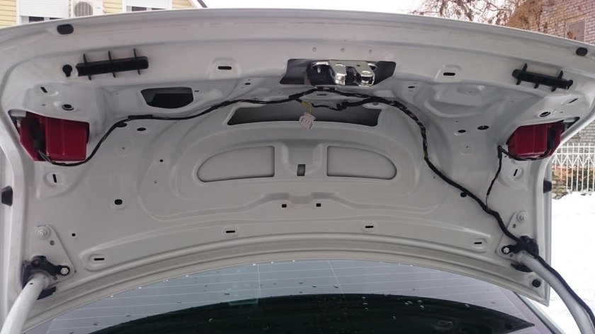 Audi a4 b8 седан багажник