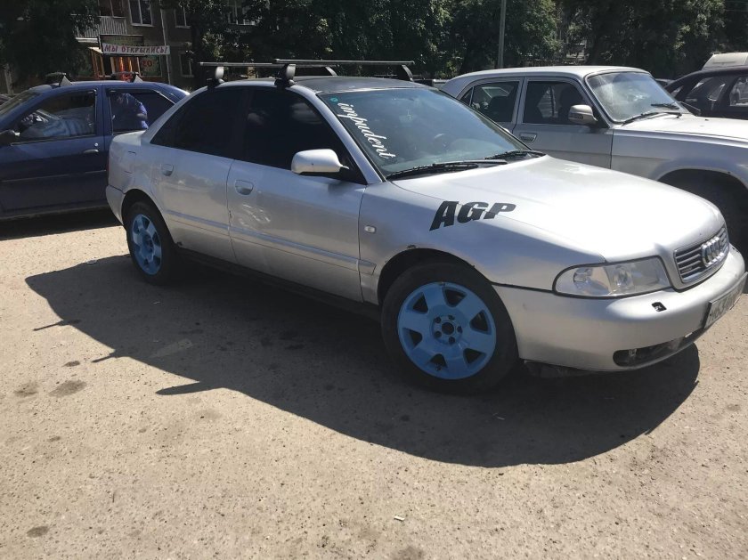 Ауди а4 б5 багажник на крышу седан