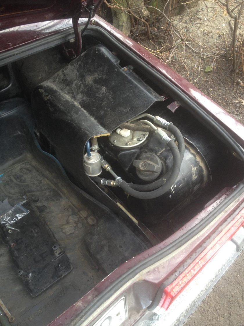 ВАЗ 2107 бак под ГАЗ