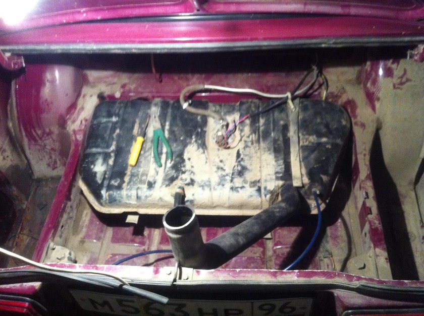 Бак от ВАЗ 2107 на ВАЗ 2110