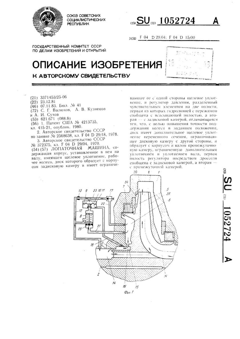 Лопаточные машины