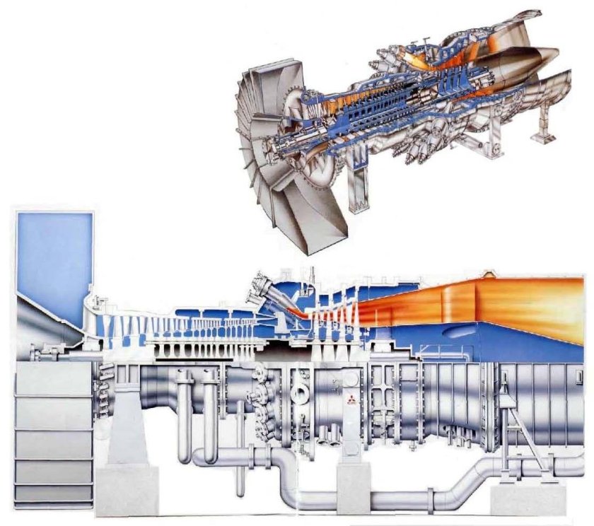 Газовая турбина 50 МВТ