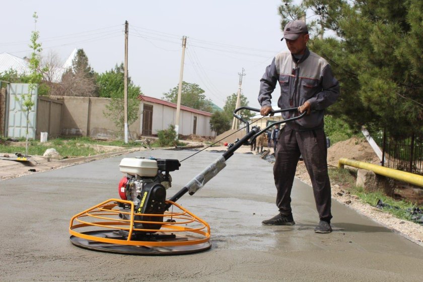 Кластер усулида цемент-бетон қопламали