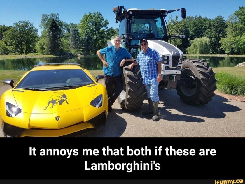 Трактор Ламборгини
