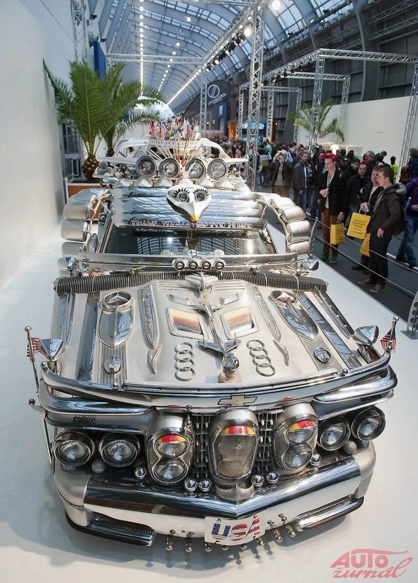 Автомобиль из хлама