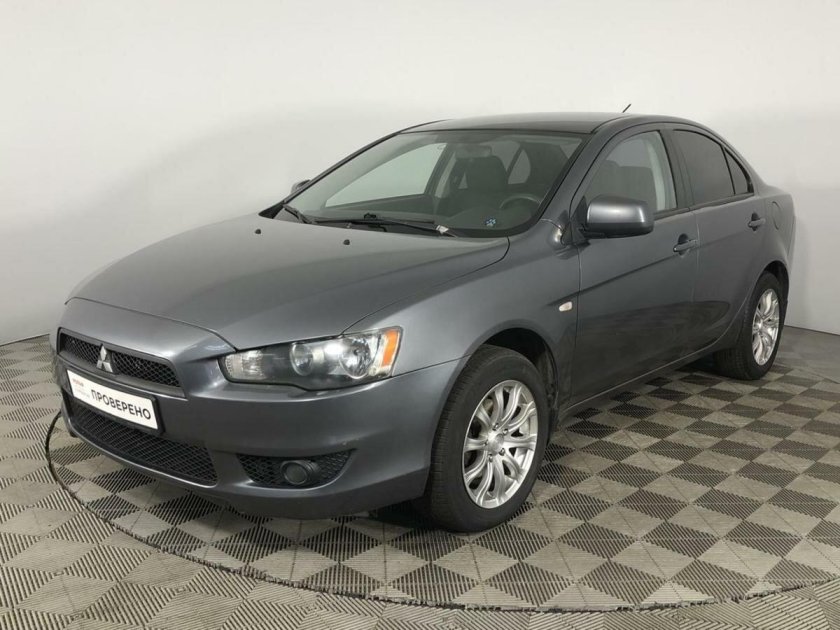 Mitsubishi Lancer, 2008 серый