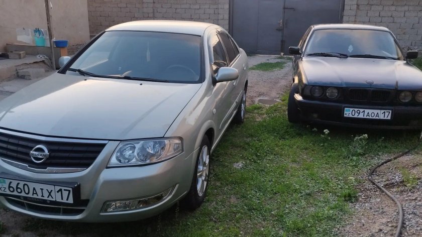 Матовый Ниссан Альмера Классик