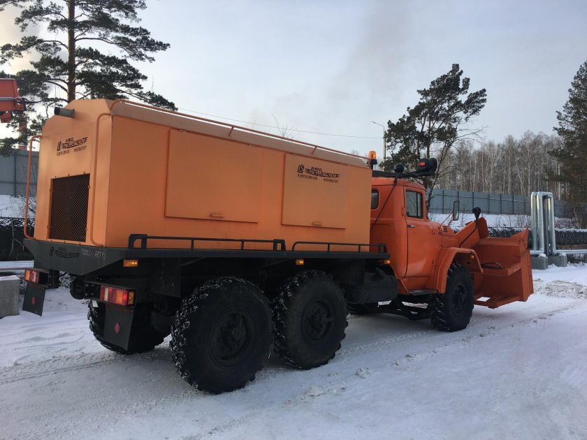 Шнекороторный снегоочиститель Урал-next СШР-1 001-са-02