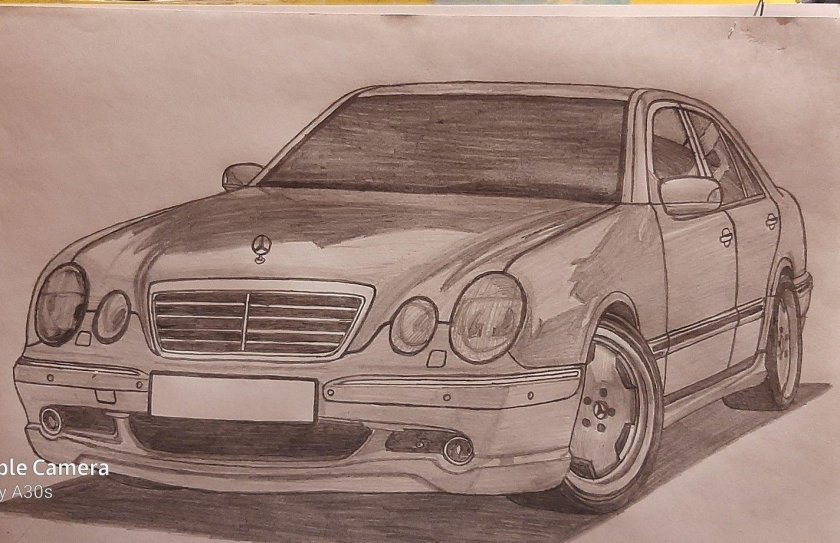 Рисунок мерса