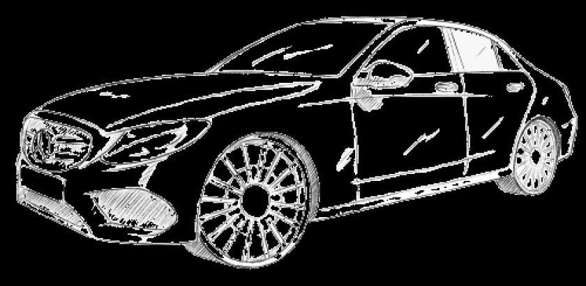 Мерседес АМГ E 63 S карандаш