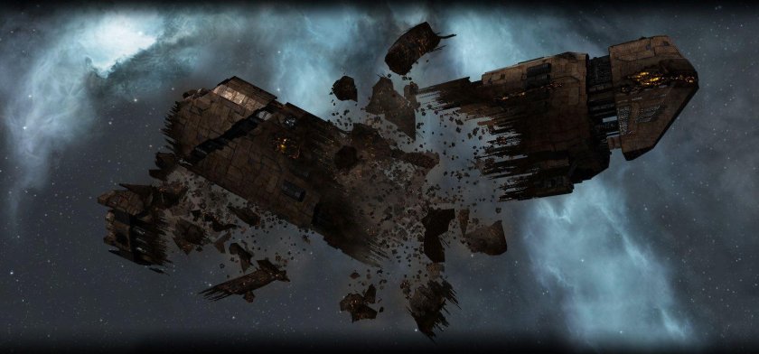 Eve online разрушенный корабль