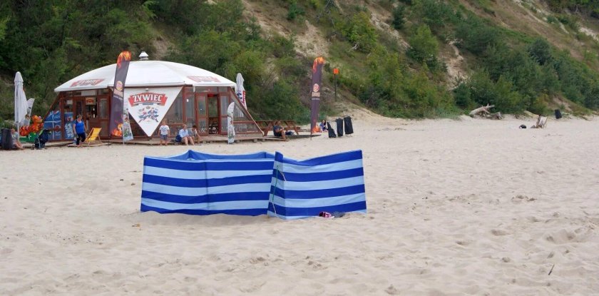 Параван ветрозащитный пляжный