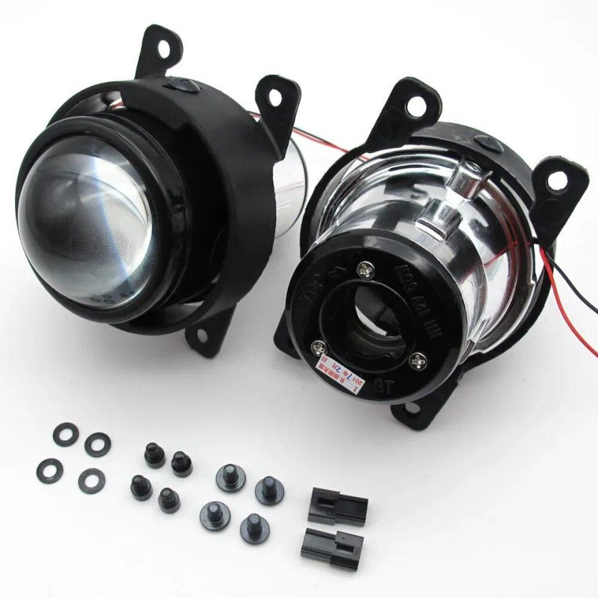 Линзы h3 противотуманки 12v