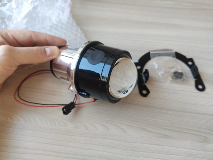 Бутылка вместо противотуманки