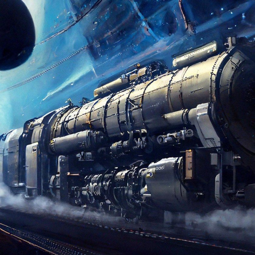 Поезд-призрак Локомотив