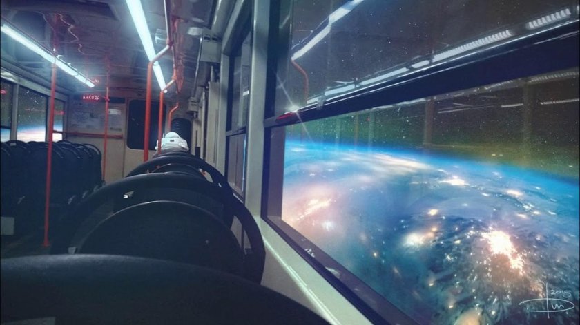 Автобус в космосе