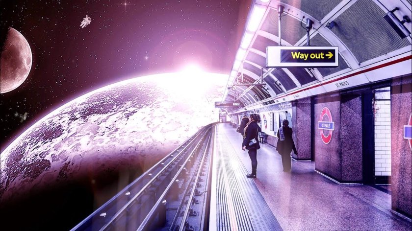 Электричка в космосе