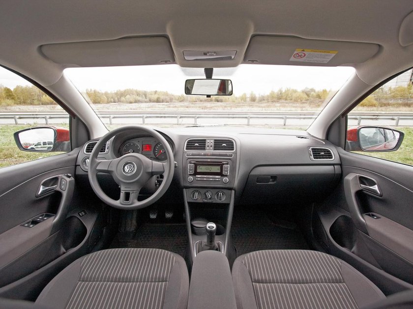 Volkswagen Polo sedan салон