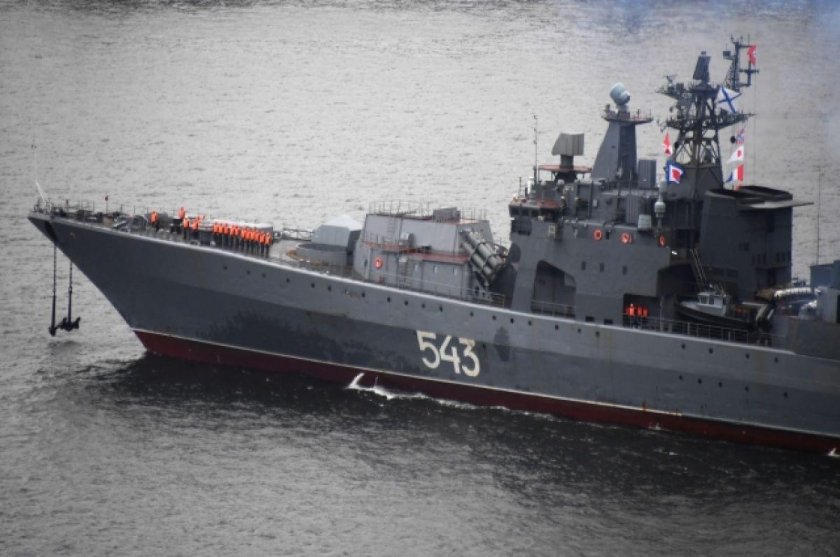 Фрегат ТОФ «Маршал Шапошников»