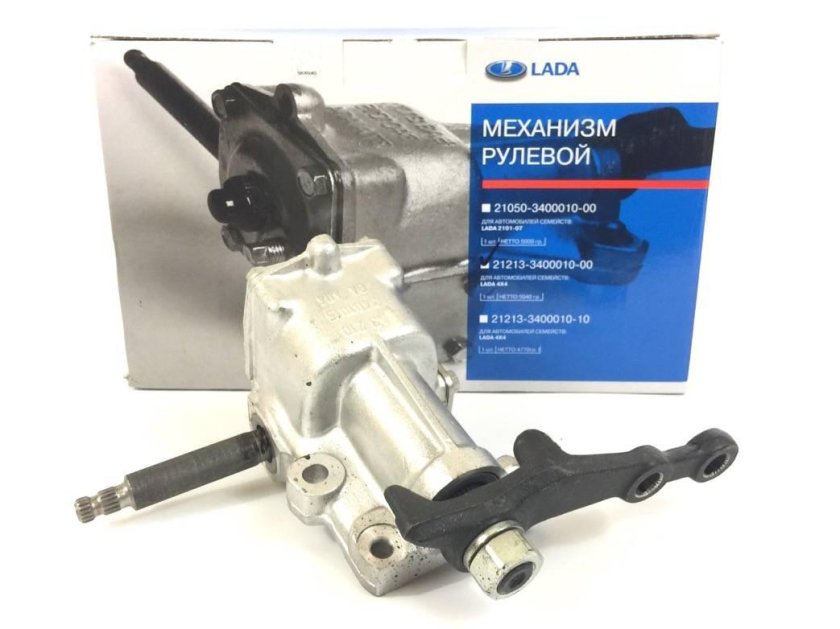 Рулевой редуктор 21213 короткий вал
