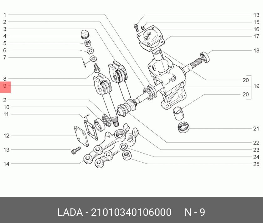 Рулевое управление ВАЗ 21213 Нива