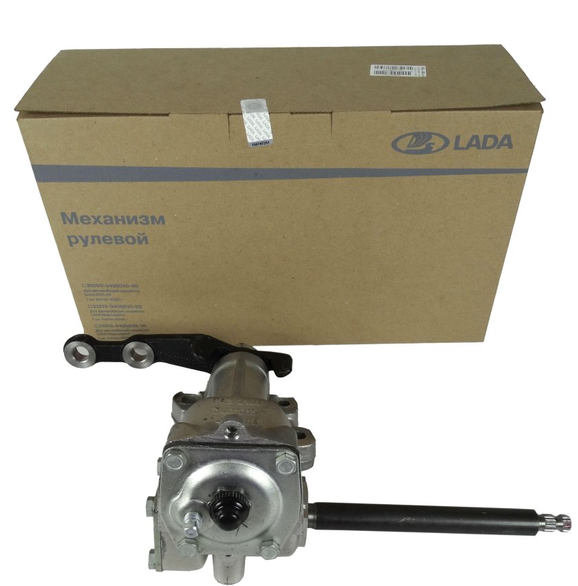 Рулевой редуктор 21213 длинный вал
