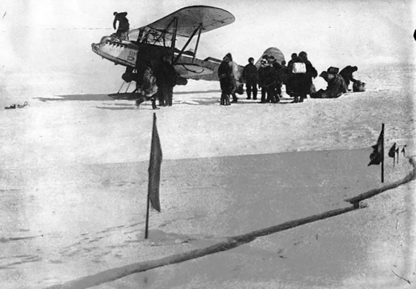 Спасение Челюскинцев 1934 летчики