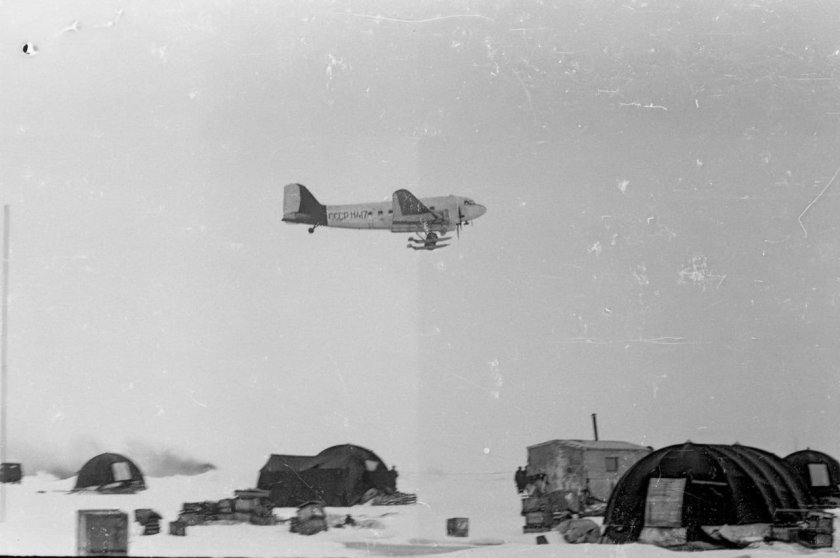 Северный полюс с самолета