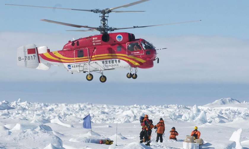 Ми 8 в Арктике