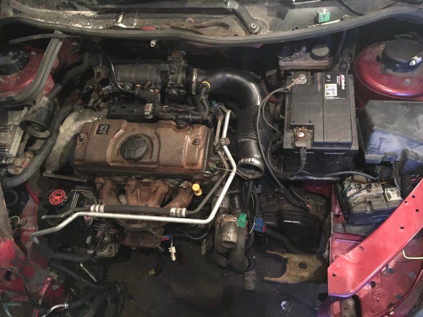 Двигатель Пежо 206 1.4