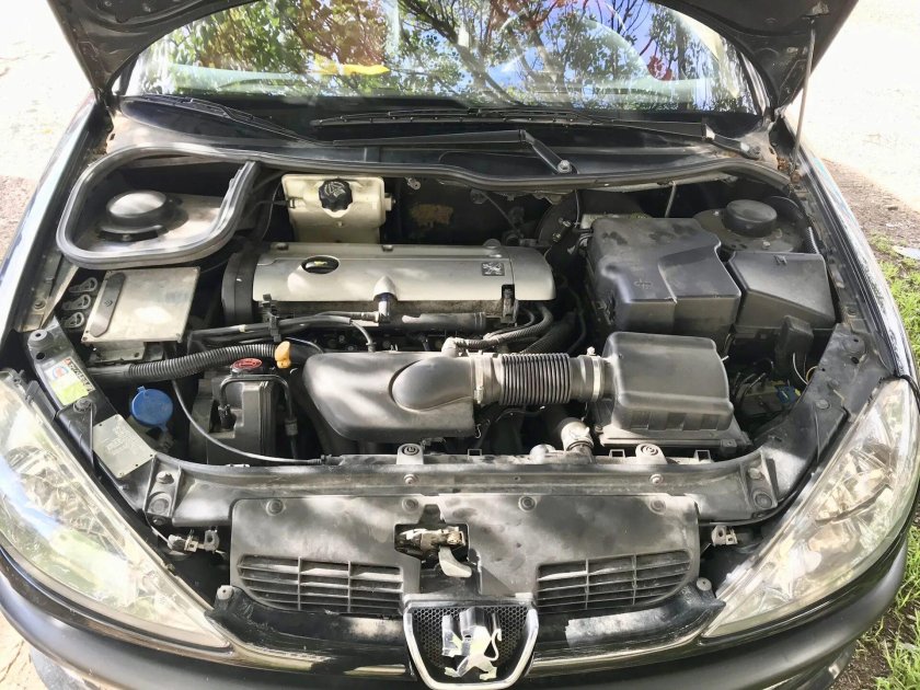 Подкапотное Пежо 206
