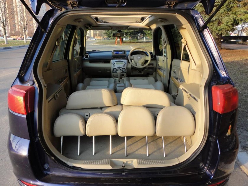 Mazda Demio 2000 багажник