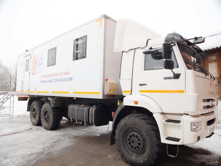 КАМАЗ 5490 передвижной медицинский комплекс