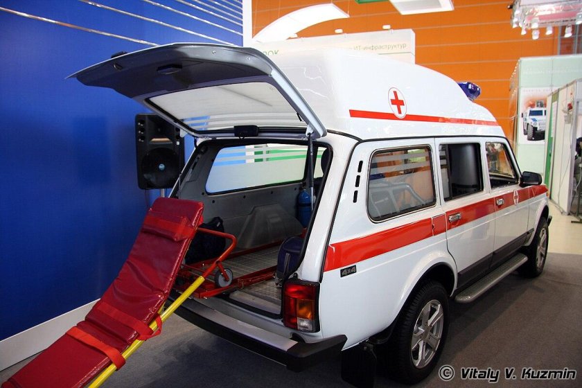 ВАЗ-2131-05 санитарный салон
