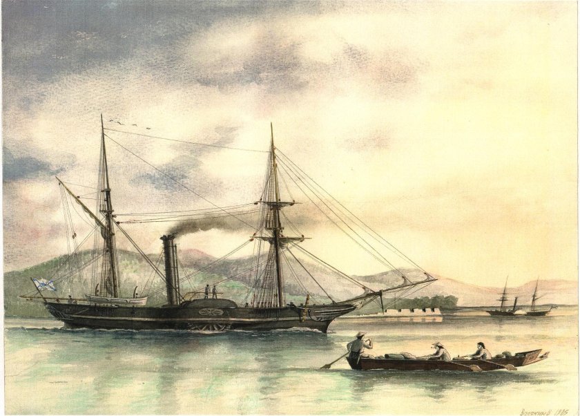 Пароход Аргунь 1853
