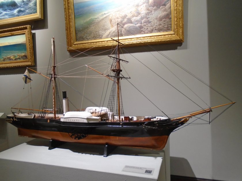 Пароходофрегат Бессарабия модель