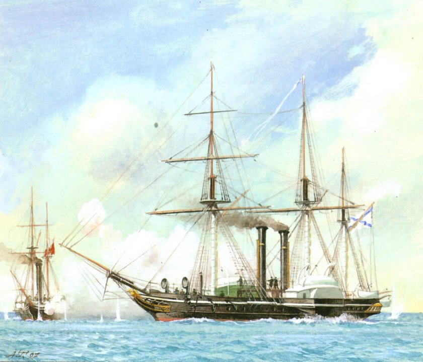 Пароходофрегат Владимир 1848
