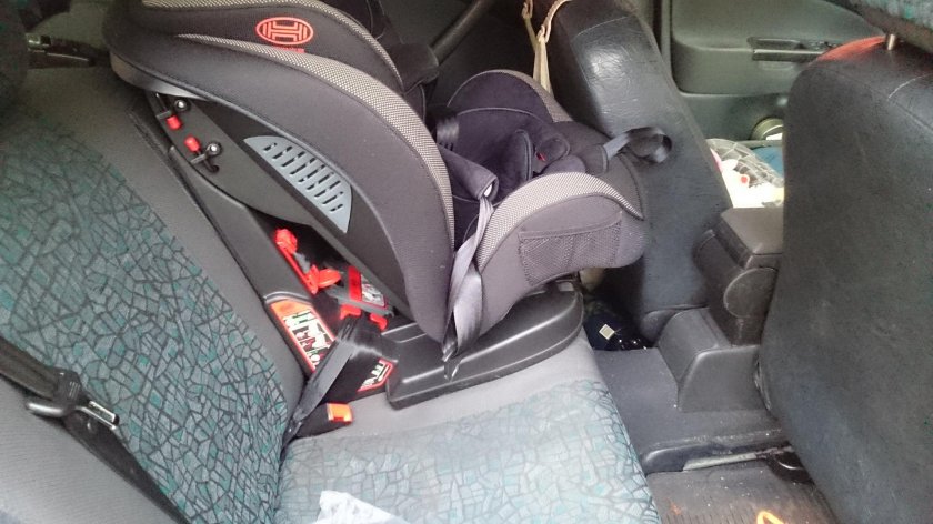 Приора купе места сзади для детского кресла