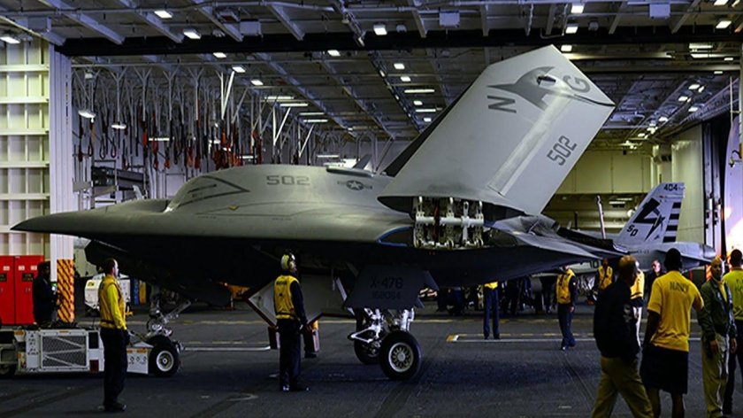 X-47b беспилотник