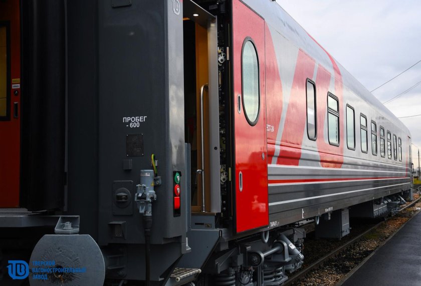 Штабной ТВЗ вагон пассажирский