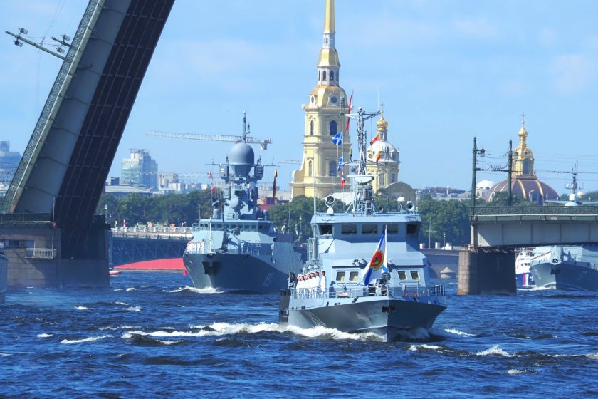 Парад ВМФ В Санкт-Петербурге 2023
