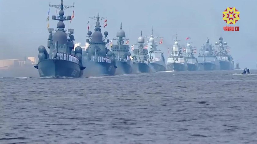 Парад ВМФ В Питере