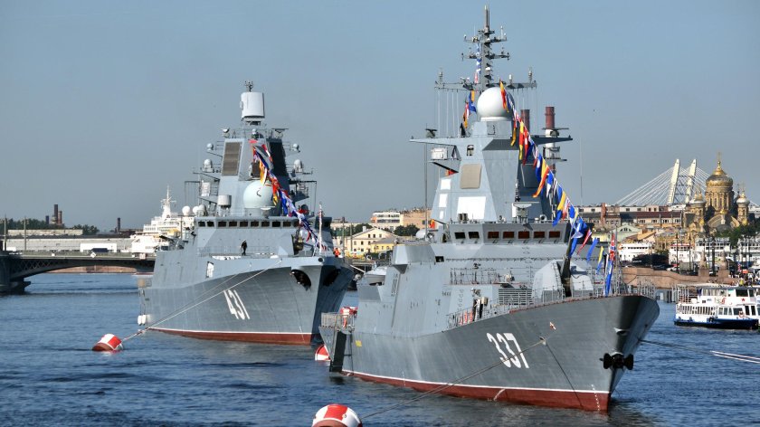 Парад ВМФ В Санкт-Петербурге 2024 году