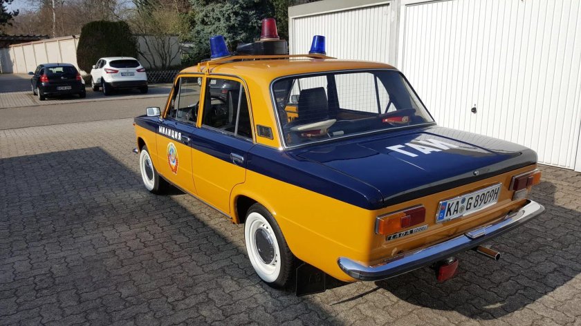 ВАЗ 21011 милиция СССР