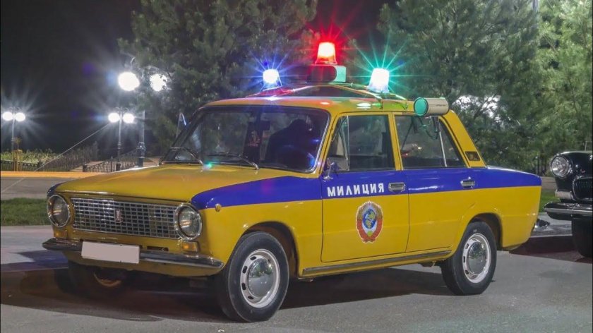 ВАЗ 2106 милиция СССР ГАИ
