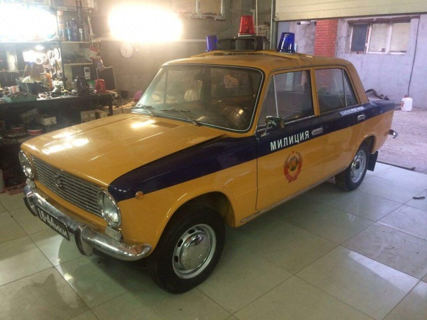 Милицейский ВАЗ 2101