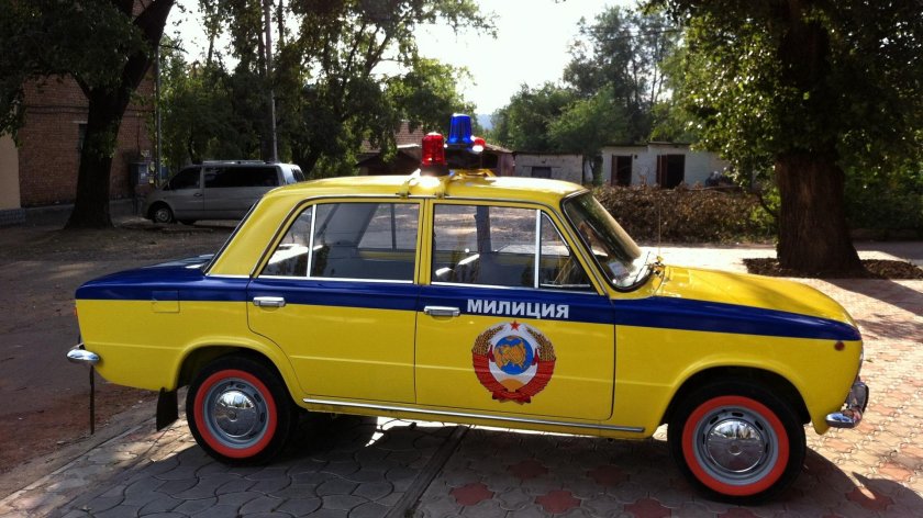 ВАЗ 2101 милиция СССР