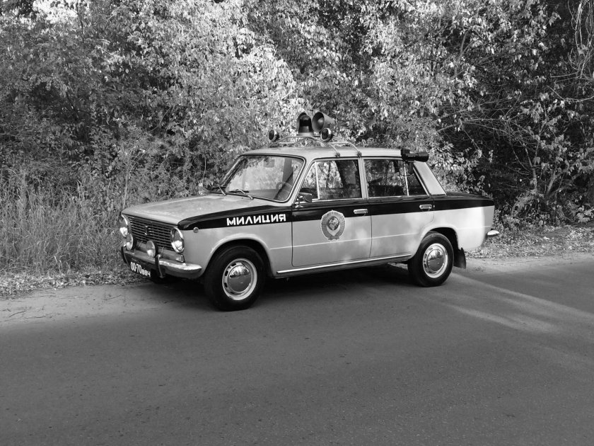 Милицейский ВАЗ 2101